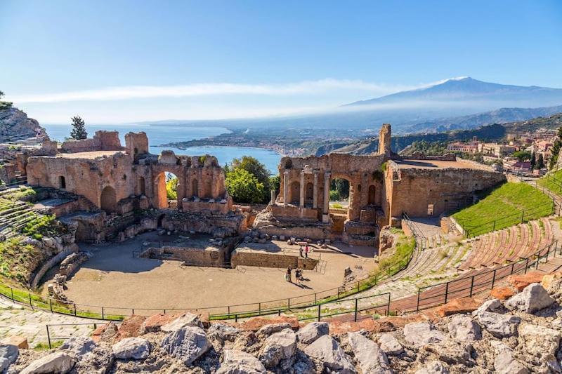 Il Sole Dell'Alcantara Apartment Gaggi Luaran gambar